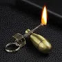 3-in-1 Premium Metal Fire Starter Keychain | Windproof Waterproof Refillable Lighter | BUY 1 GET 1